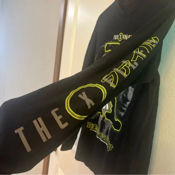 Rucking Fotten X-Files T-Shirt Longsleeve Medium Trust No One - Picture 6 of 7